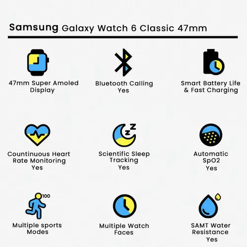 JS Samsung Galaxy Watch 6 Classic Copy
