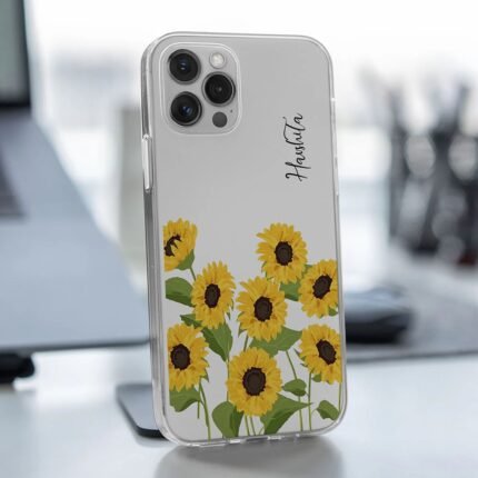 Sunflower Customize Name Case