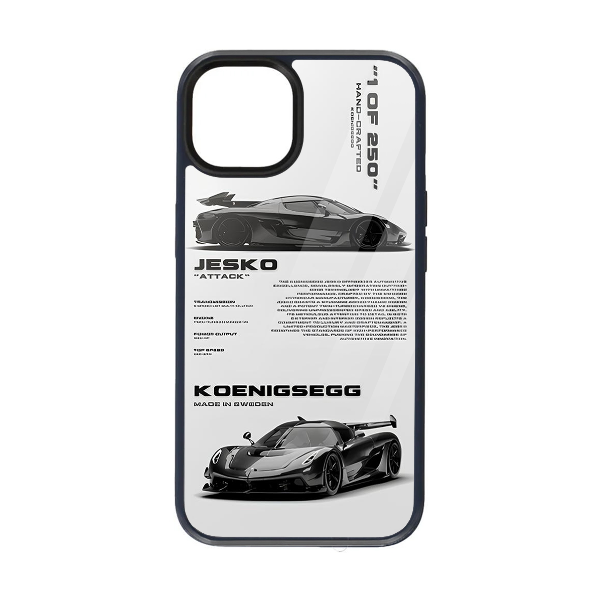 White Theme Car Case