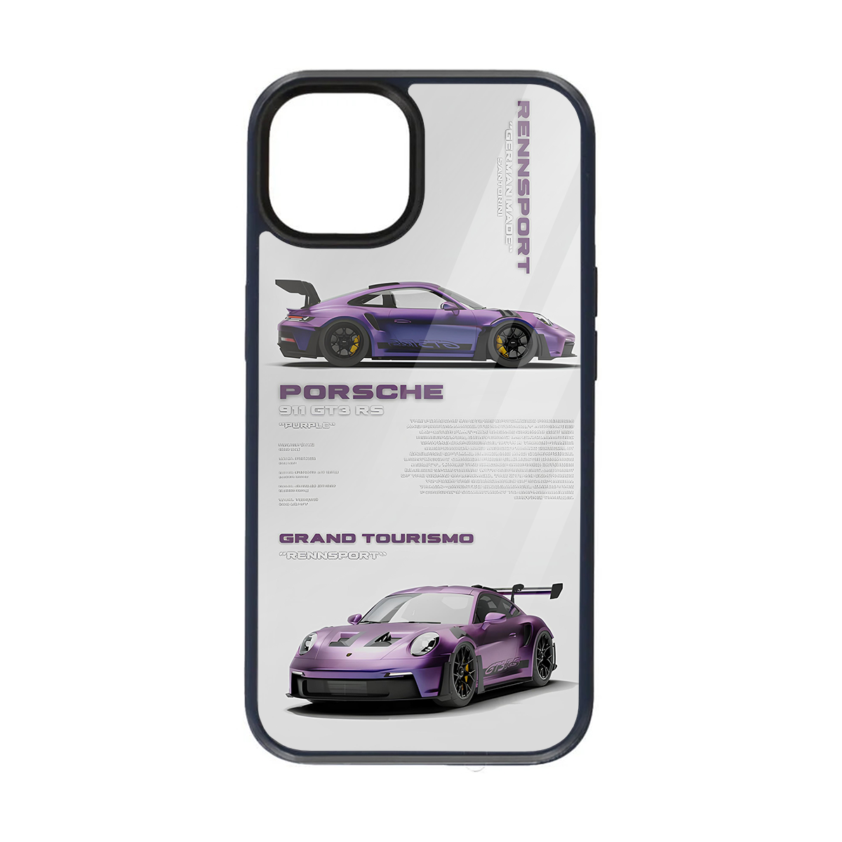 Purple Speed Car Case