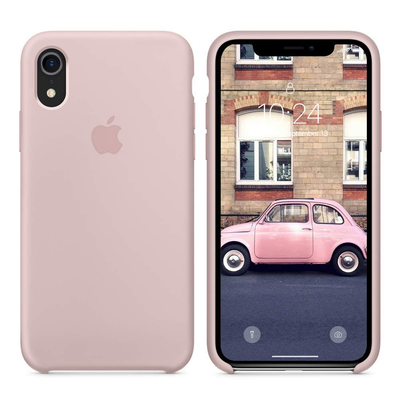 iPhone Silicone Case (Pink Sand)
